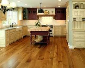 Kitchen with Hardwood Floors 